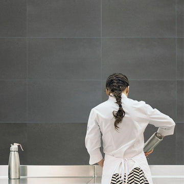 Dumawall Plus Nero | Solid Bathroom Wall Tile | 8 Pack