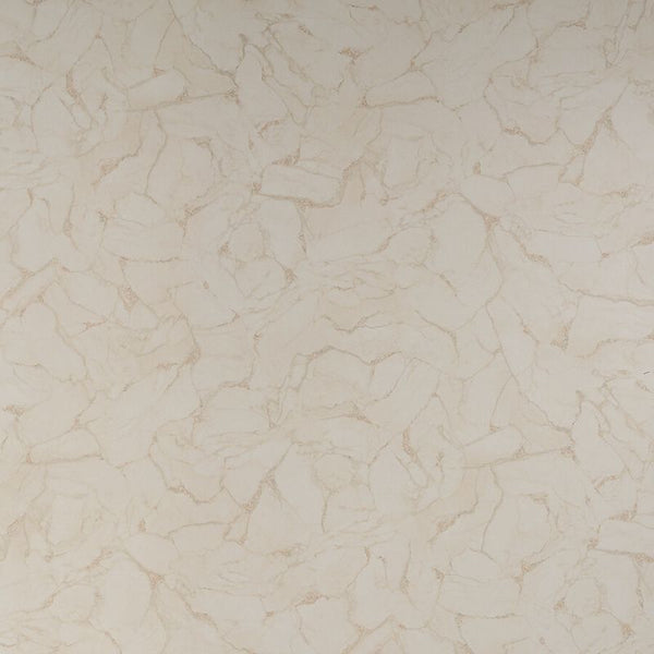 Close-up of beige marble texture with intricate veins and patterns for background or design.