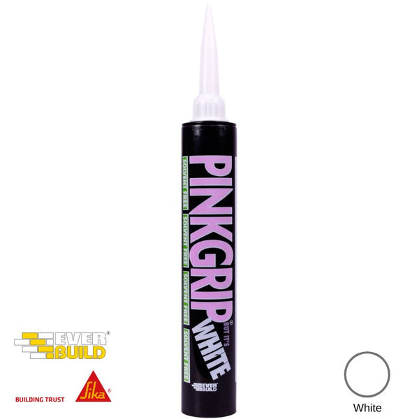 Pink Grip Solvent Free Adhesive C4 Size - White
