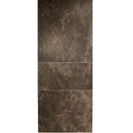 Dark marble tile texture with natural stone pattern for flooring or wall, elegant interior design background.
