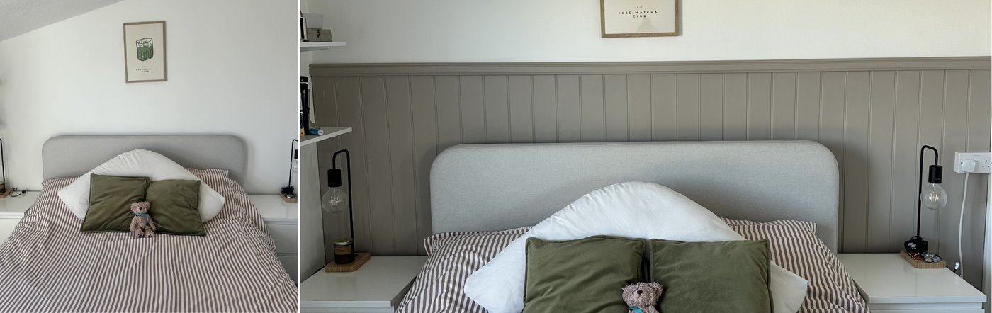 Bedroom Transformations Using MDF Wall Panelling