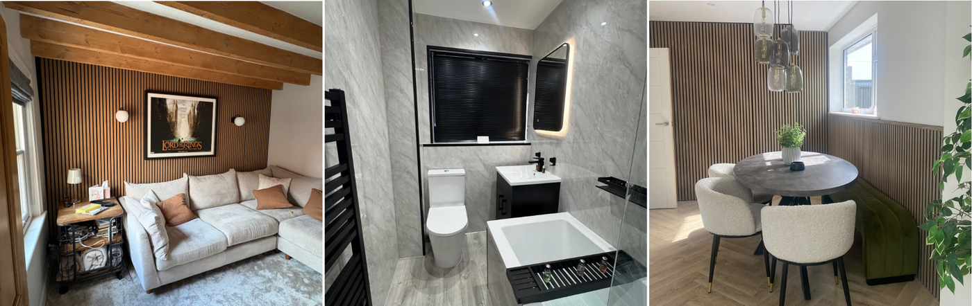 Wall Panelling Transformations Throughout the Home
