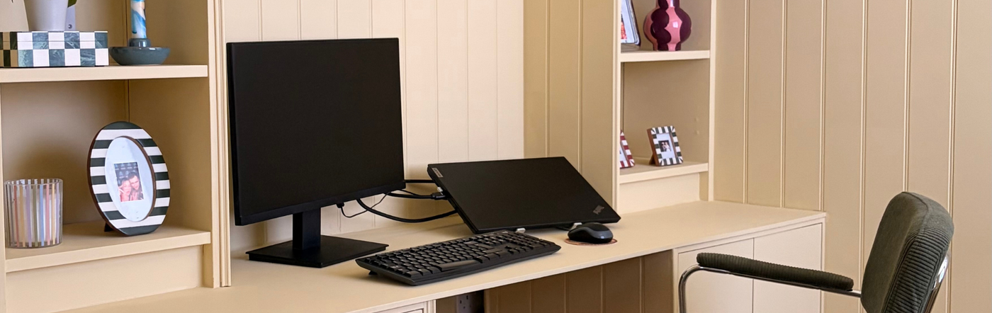 How MDF Panelling and Colour Transformed This Home Office