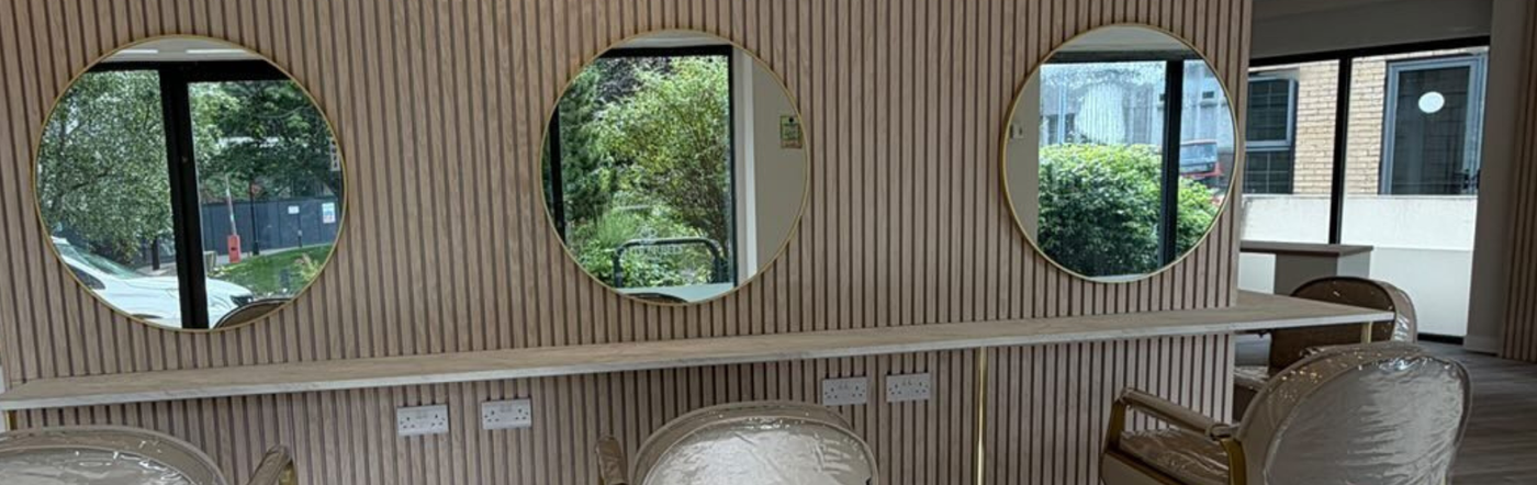 Before & After Inspiration for Decorating a Hair Salon