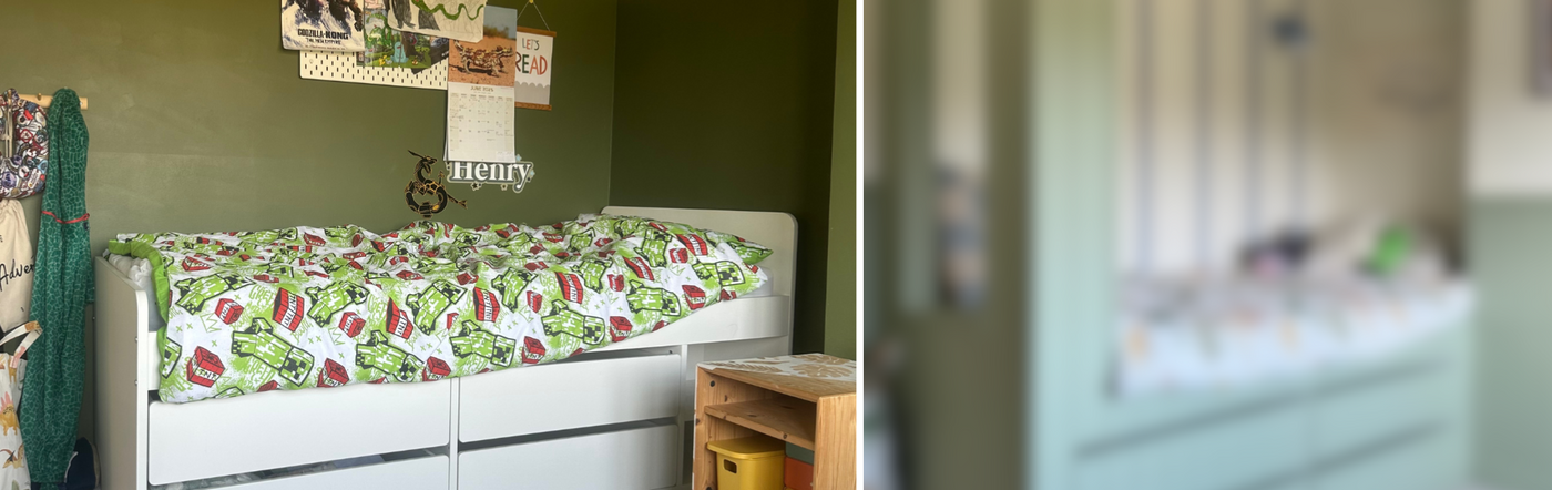 Before and After: Child’s Room Transformation with DIY Alcove Bed