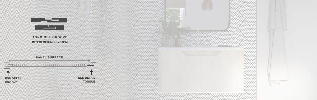 Our Guide to Tongue-and-Groove Wall Panels