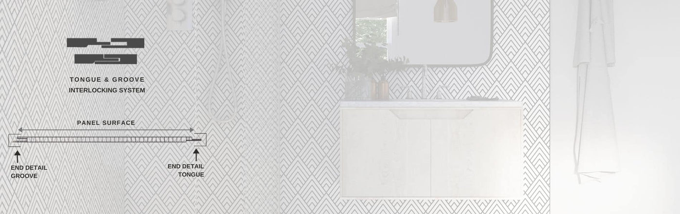 A guide to tongue-and-groove wall panels