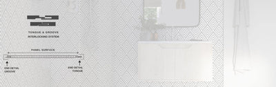 Our Guide to Tongue-and-Groove Wall Panels