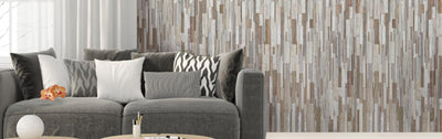 How to style a PVC feature wall