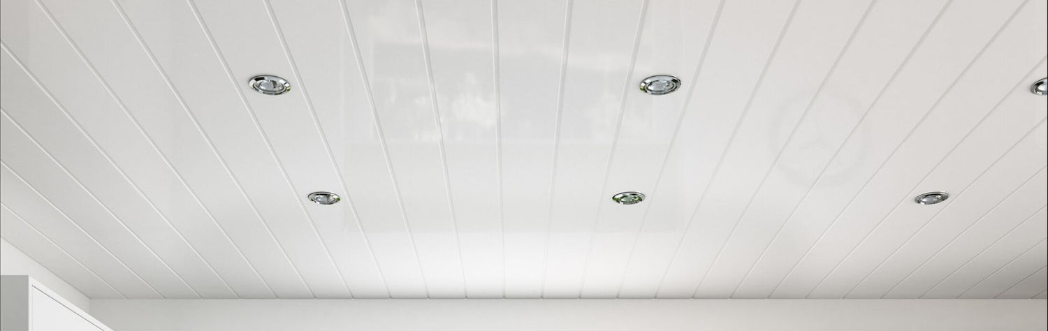 White Ceiling Panels