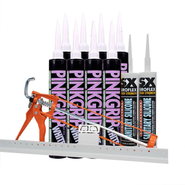 Shower Panel Installation Kit for 4 x Shower Panels Panel Co