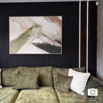 STRIVO Acoustic Slat Panel - Black Oak