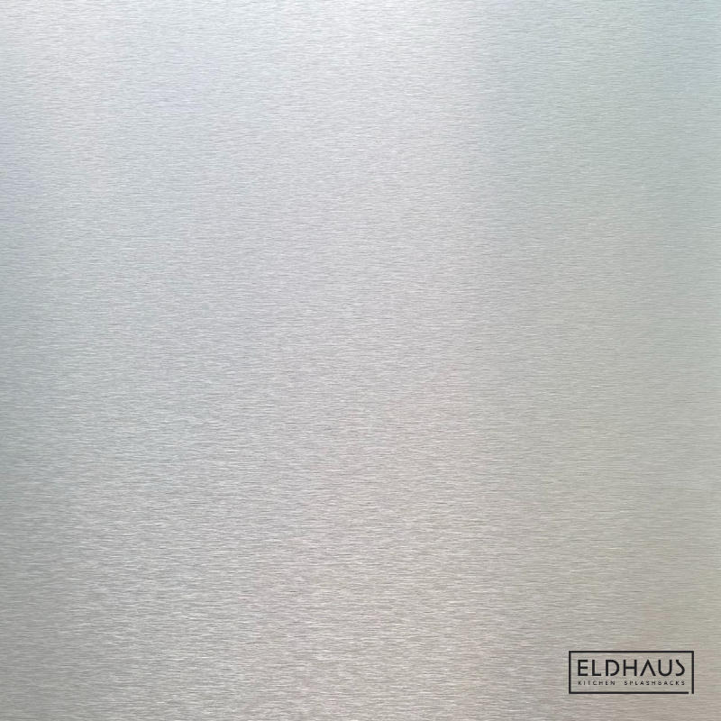 Brushed Silver Kitchen Splashback - Eldhaus