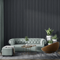 Charcoal-acoustic-feature-wall-living-room