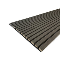 Charcoal Acoustic Slat Wall Panel - Sulcado