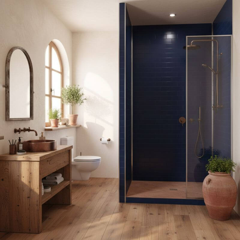 Royal Blue Metro Tile