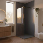 Imprevia Compact Shadow Grey Plain Gloss Wall Panel - 1.2M x 2.4M