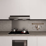 Dark Grey Hob Splashback - Eldhaus