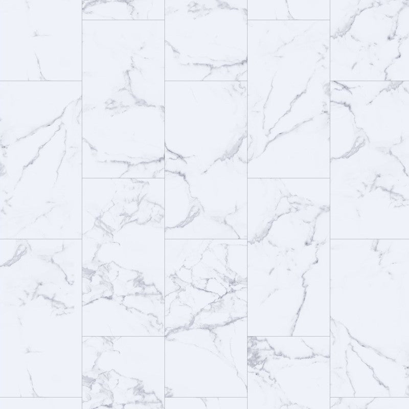 Durova Carrara Marble Gloss SPC Flooring