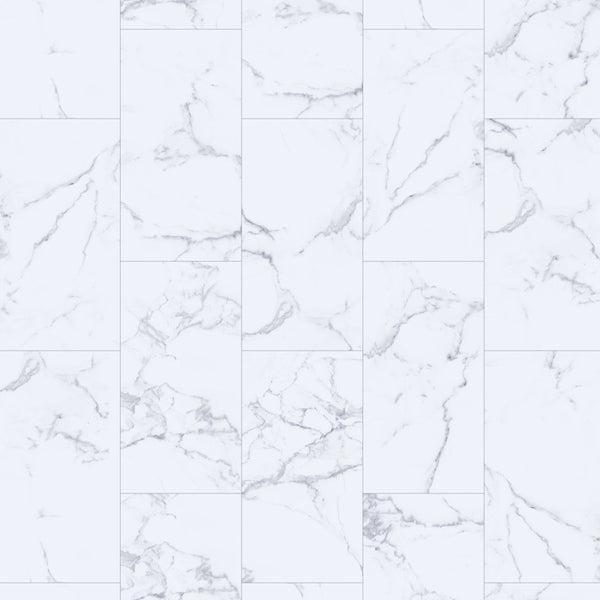 Durova Carrara Marble Gloss SPC Flooring