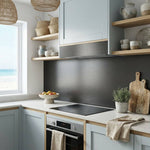 Dark Grey Kitchen Splashback - 3M | Eldhaus