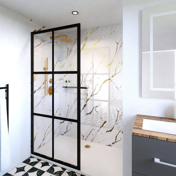 Premium Large Florence 1.0m x 2.4m Shower Panel