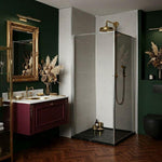 Imprevia Modena Stone Tile PVC Shower Panel - 1M x 2.4M