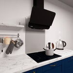 Light Grey Hob Splashback - Eldhaus