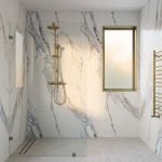 Imprevia Nordic Marble PVC Shower Panel - 1M x 2.4M