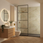Imprevia Opal Onyx PVC Shower Panel - 1M x 2.4M
