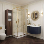 Imprevia Opal Onyx PVC Shower Panel - 1M x 2.4M