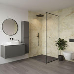Imprevia Opal Onyx PVC Shower Panel - 1M x 2.4M