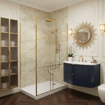 Imprevia Opal Onyx PVC Shower Panel - 1M x 2.4M