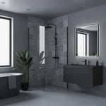 Imprevia Paros Grey PVC Shower Panel - 1M x 2.4M