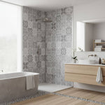 Imprevia Paros Grey PVC Shower Panel - 1M x 2.4M