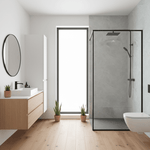 Imprevia Polished Concrete PVC Shower Panel - 1M x 2.4M