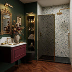 Imprevia Large Sky Terrazzo Matt 1.0m x 2.4m Shower Panel