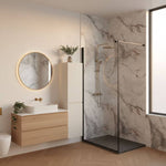 Imprevia Storm Grey Marble PVC Shower Panel - 1M x 2.4M