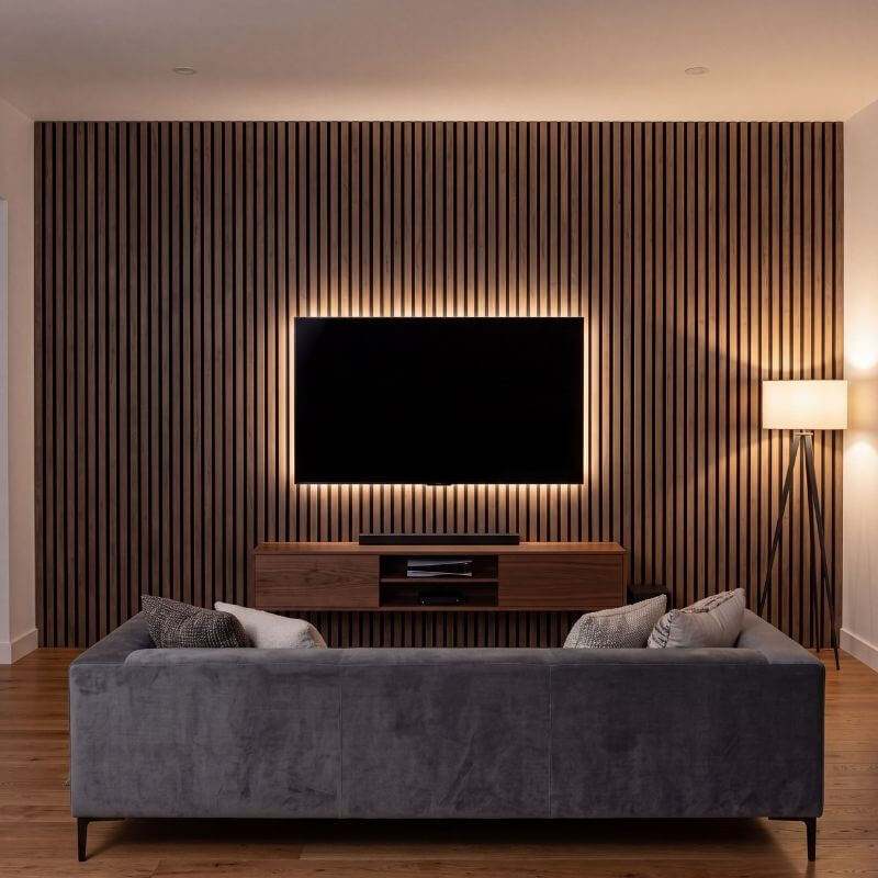 STRIVO Acoustic Slat Panel - French Oak