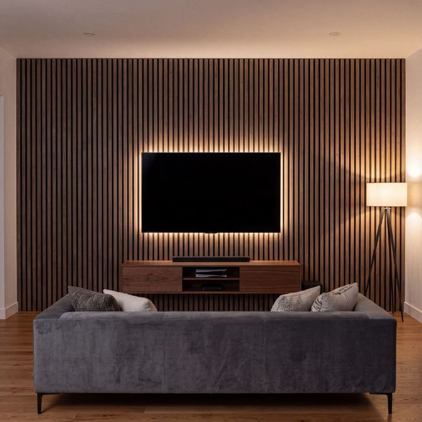 STRIVO Acoustic Slat Panel - French Oak