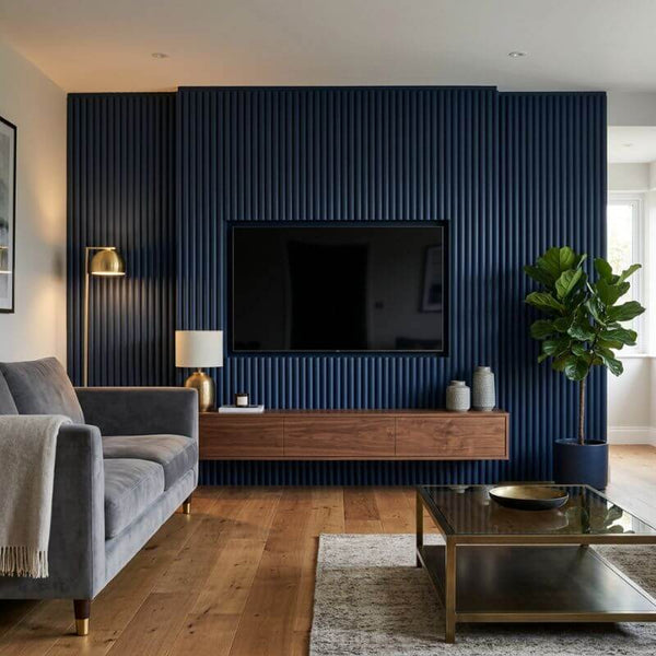 STRIVO Ribbed MDF Wall Panel - Large