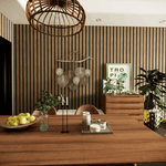 STRIVO Acoustic Slat Panel - Walnut