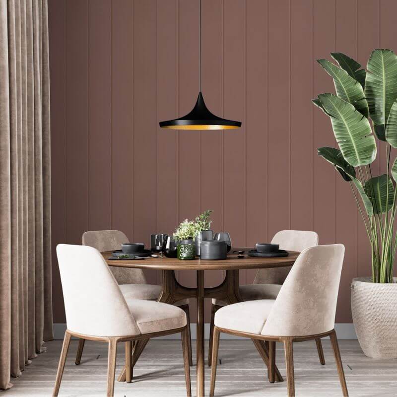 Tongue and Groove MDF Wall Panel V-Groove - 2440 x 607mm