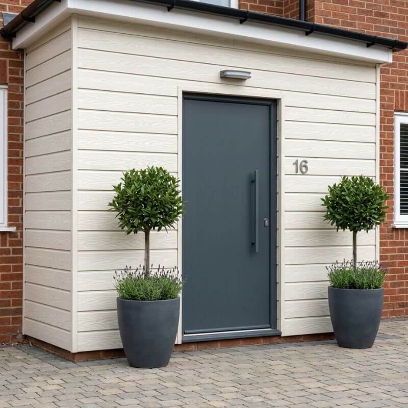 Ulkona Composite Cladding - Chalk Birch