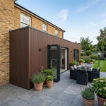 Ulkona Composite Slatted Cladding - Chestnut
