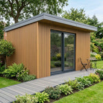 Ulkona Composite Slatted Cladding - Light Oak