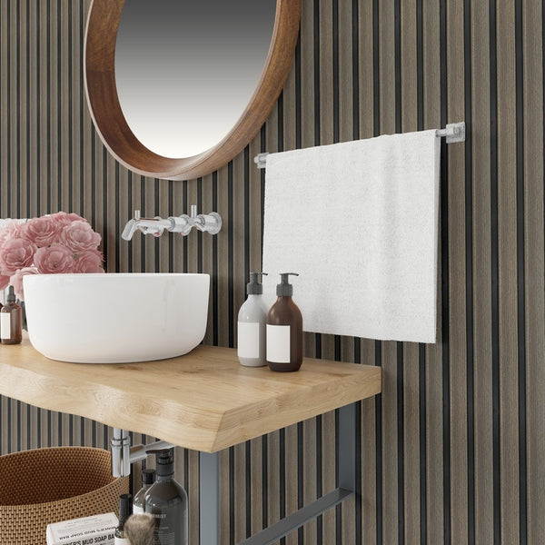 Walnut Water Resistant Slat Wall Panel - Sulcado