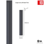 Vox Linerio Anthracite Slat Panel Trim | Multiple Variants Available