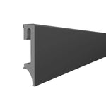 Anthracite Vox Espumo Skirting Board | 80mm x 2.5m | 1 Pack