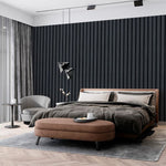 charcoal-acoustic-slat-wall-bedroom